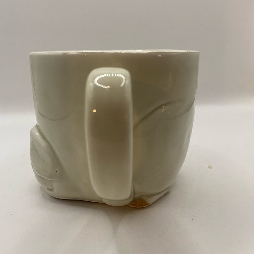 Vintage 1977 Fitz & Floyd Porky Mug 3D Pig Ceramic Coffee Cup Farmhouse - Picture 5 of 9